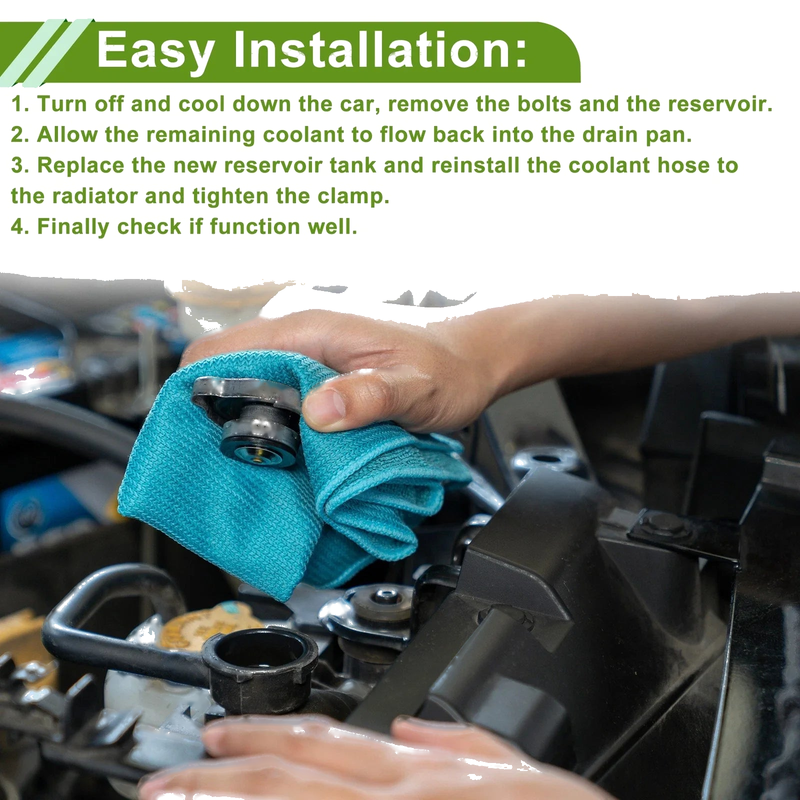 Mercedes-Benz W169 Coolant Expansion Recovery Overflow Tank (2005-2012)