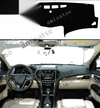 Cadillac ATS-L 2014-2016 Black Dashboard Cover Sun Visor Pad Dashmat