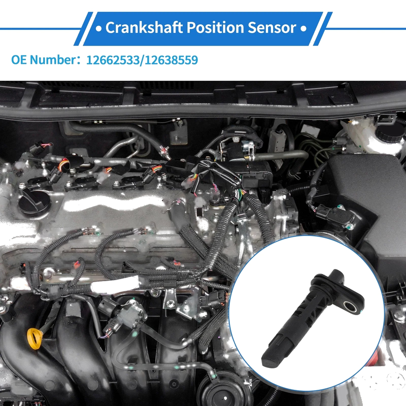 Chevy Cruze 1.4 1 Pc Crankshaft Position Sensor (2017-2019)