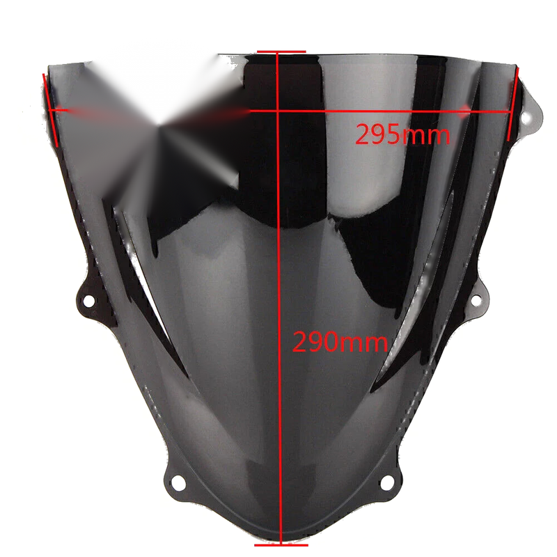 Suzuki GSXR600 GSXR750 1pc Deep-Iridium Windshield Deflector (2011-2023)
