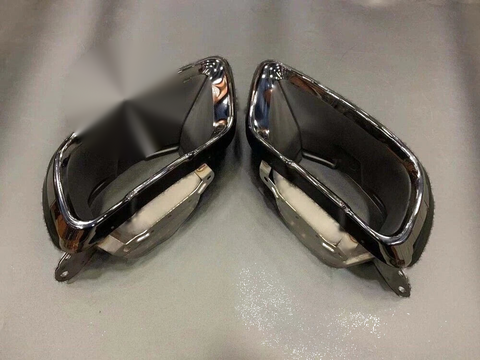 BMW X5 X6 X7 M Sport Rear Tail Exhaust Muffler Pipe Tips (2019-2023)