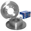 Patrol GU Rear Slotted & Dimpled Rotors & Pads (1997-2016)