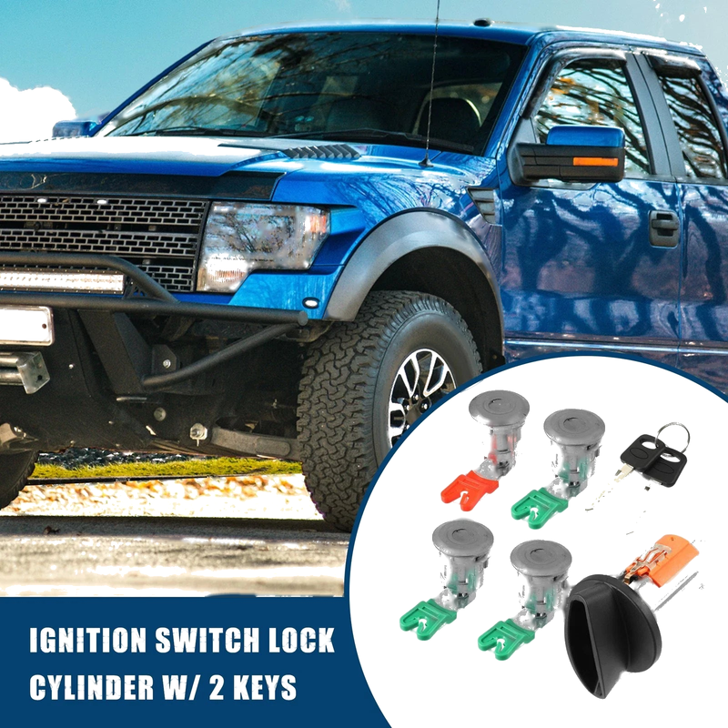 Ford Econoline Van Ignition Switch Lock & Door Lock Cylinder (1997-2018)