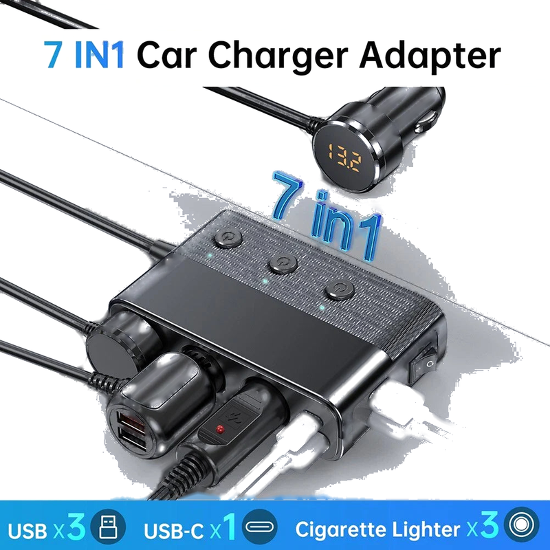 PROTECTION Circuit and Replaceable 15A Safe and Secure Charging Built in