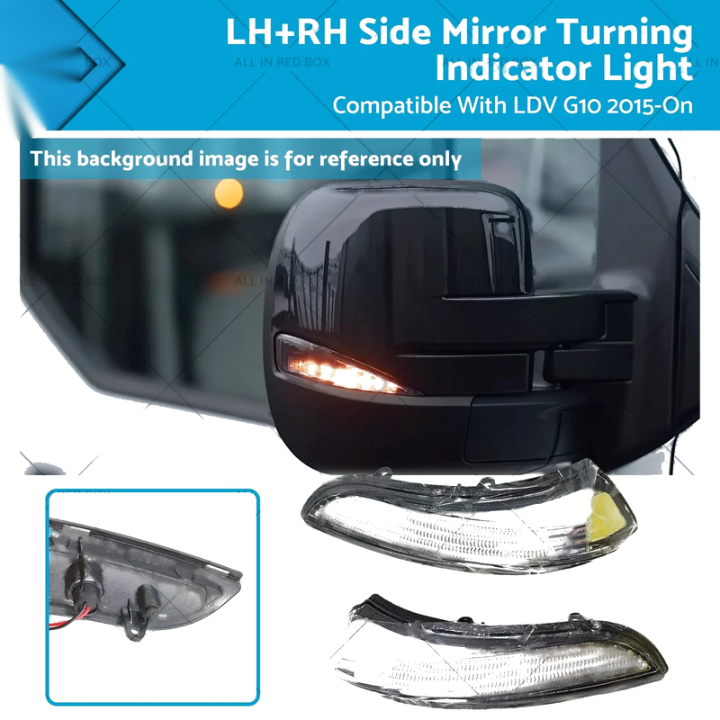 LDV G10 Side Mirror Turning Indicator Light LH+RH (2015-On)