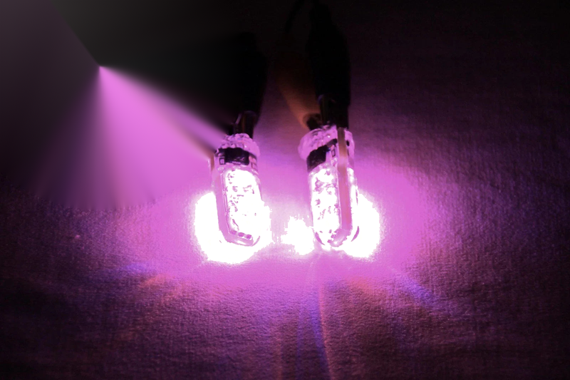 Mini Multi Color LED Parkers with Remote Control