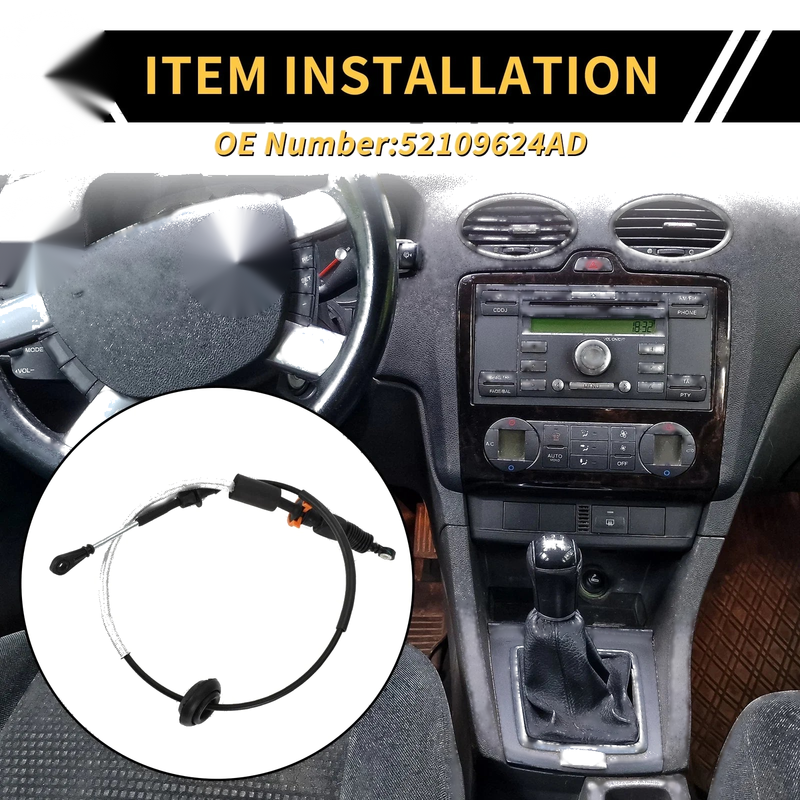 Jeep Wrangler Auto Transmission Gear Shifter Cable (2003-2006)