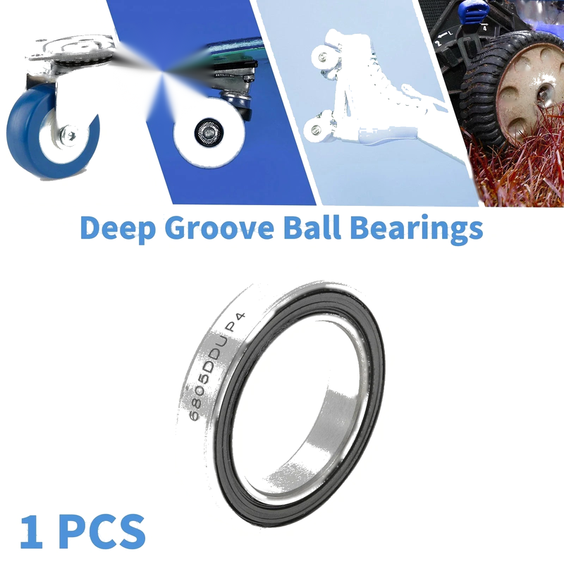 Scooter Skateboard Wheel Deep Groove Ball Bearings / 25x37x7mm / P4
