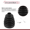 Mitsubishi Lancer Outer CV Joint Boot Kit w/ Clamps (2007-2017)