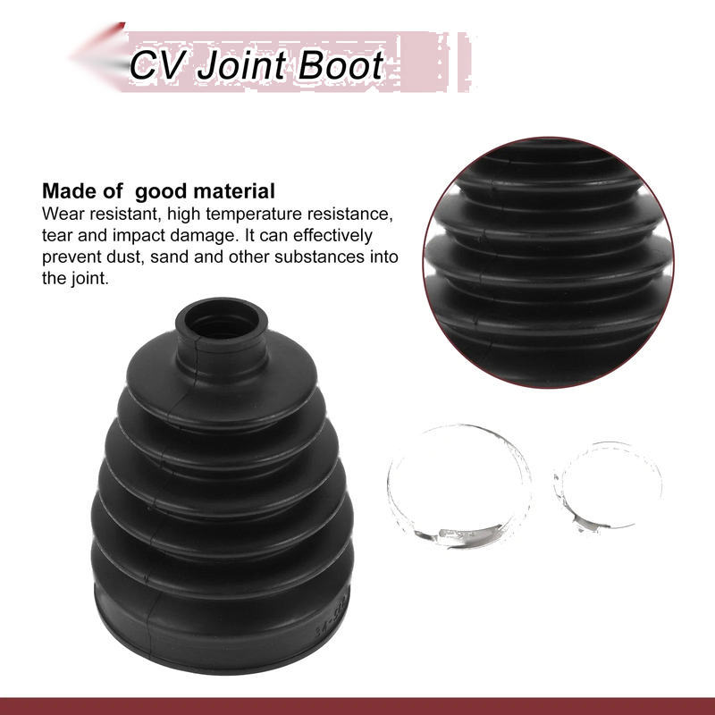 Mitsubishi Lancer Outer CV Joint Boot Kit w/ Clamps (2007-2017)