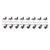 Various Makes & Models 8PCS White 31mm Car Wedge Parking Bulb Lights