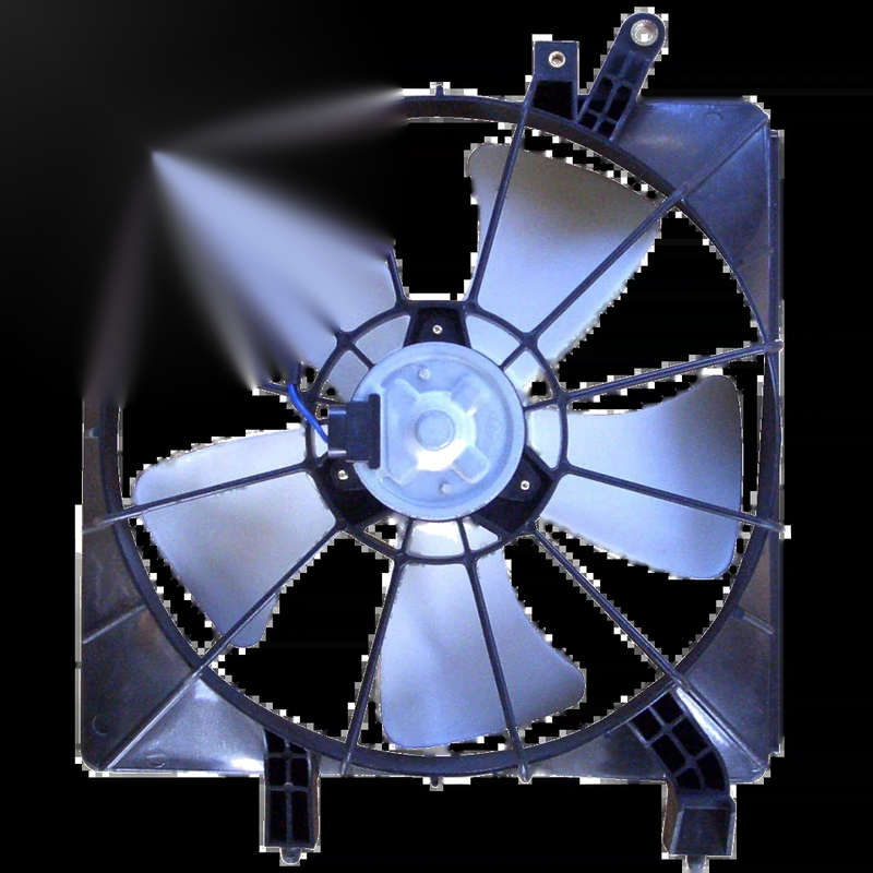 Honda Civic ES / EU Radiator Thermo Cooling Fan Assembly (2000–2006)