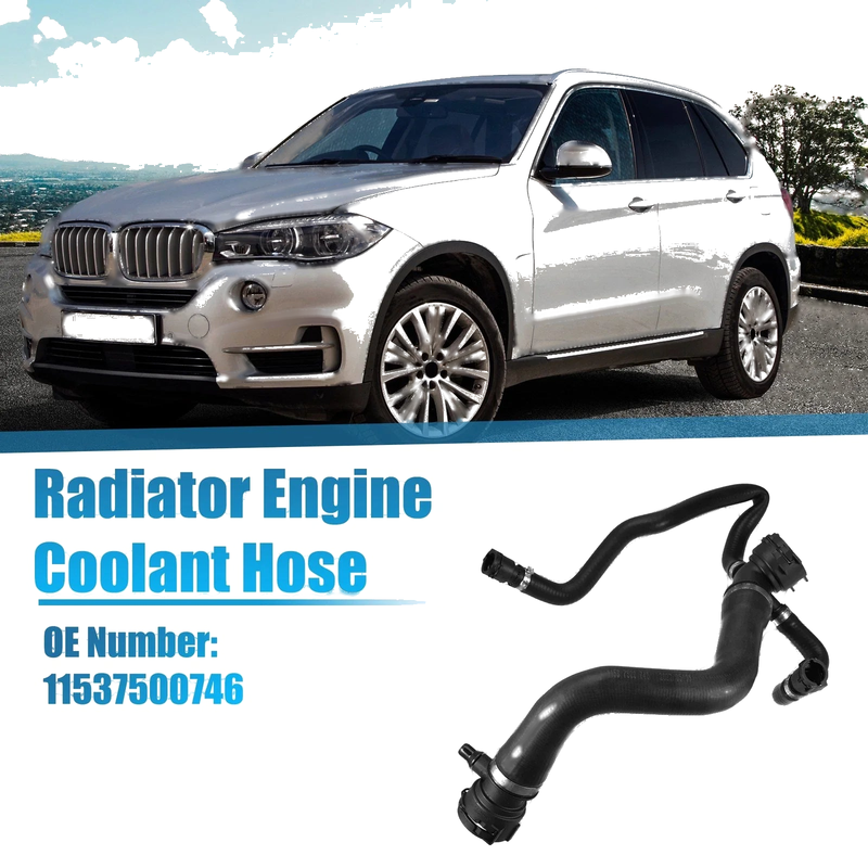 BMW X5 Upper Radiator Coolant Hose Pipe (2000-2001)