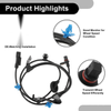 Dodge Avenger (2008-2014) Rear Left ABS Wheel Speed Sensor Kit