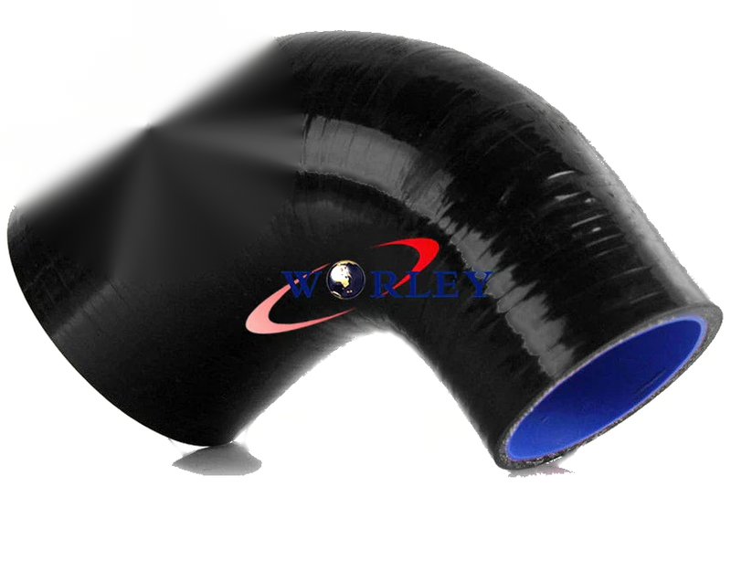 Car 2.5" to 2.75" Silicone 90° Elbow Reducer Intake Pipe Hose