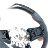 Mini F54 F55 F56 F57 F60 F61 Flat Bottom Carbon Leather Steering Wheel (2014-2023)