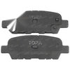 Dualis J10 Wagon 2x Left / Right Rear Disc Brake Pads (2007-2016)