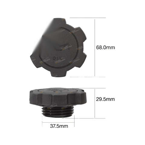 Toyota Landcruiser Prado KZJ73 Oil Filler Cap / 3.0L 1KZ-TE (1993–1996)