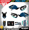 KTM 50 Custom Graphics Full Kit FLOW STYLE Stickers Decals (2009-2015)