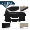 Toyota Vitz 90 Series (2005-2010) Black Dashboard Cover Mat