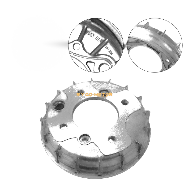 Honda TRX300FW FourTrax 300 4X4 Front Brake Drum Hub (1988–2000)