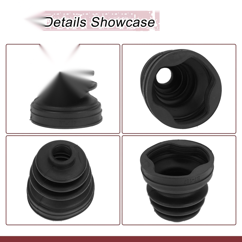 Mini Cooper Inner CV Joint Boot Kit with Clamps (2002-2008)