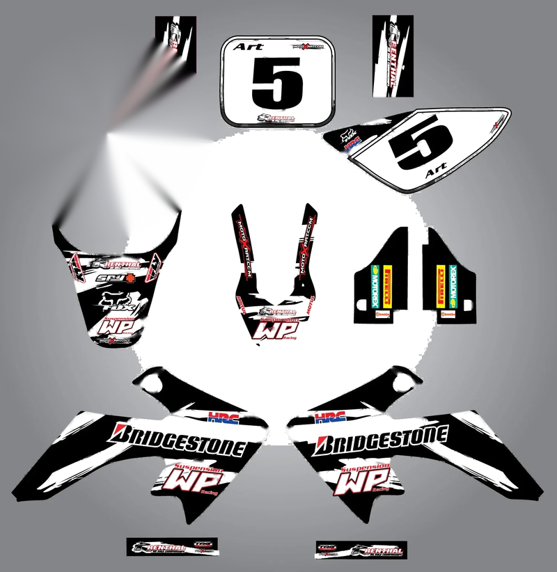 Honda CRF 50 Custom Graphic Kit (2004-2015)