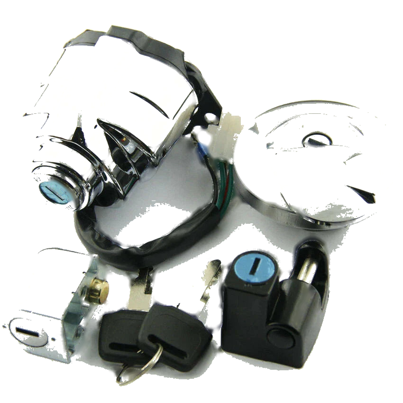 Honda Steed 400, VT250 Magna Ignition Key Switch Lock Set (1992-1998)