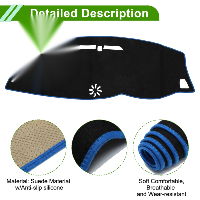 Volvo S60 / V60 / XC60 Sun Protector Dash Cover Mat (2011-2023)