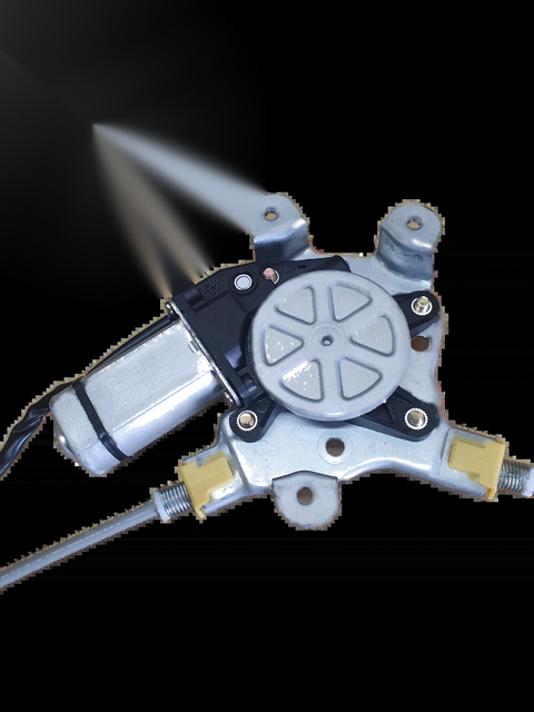 Nissan Navara D40 Rear Right Window Regulator with Motor (2005-2015)