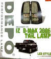 Isuzu D-Max Tail LED Light Smoke Lens (2006-2011)