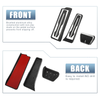 BMW X3 X4 - Metal Rubber 3 Pcs Accelerator & Brake Pedal Covers Set