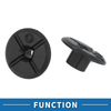 Mercedes-Benz Fender Liner Wheel Arch Splash Shield Nut 5 x Pcs