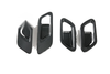 Nissan Rogue Interior Door Handle Bowl Carbon Fiber Cover Trim (2021-2023)