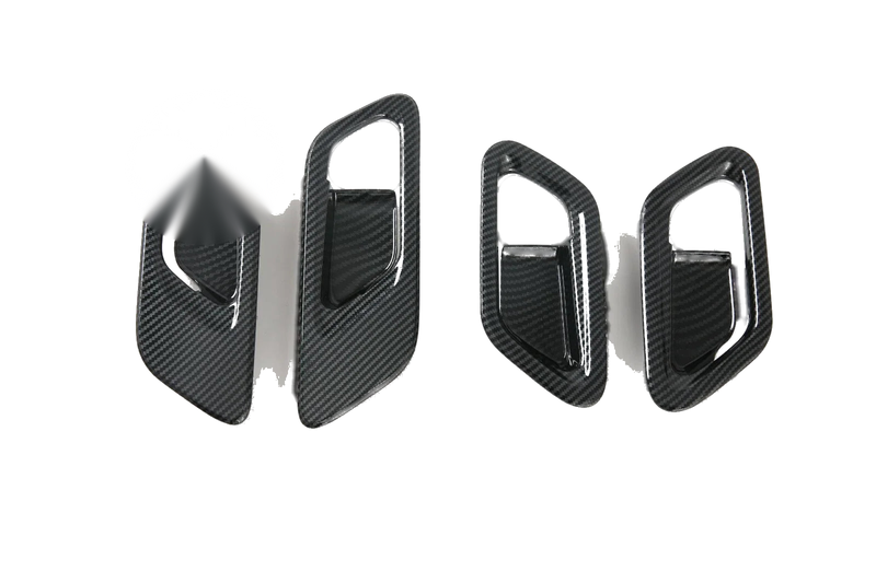 Nissan Rogue Interior Door Handle Bowl Carbon Fiber Cover Trim (2021-2023)