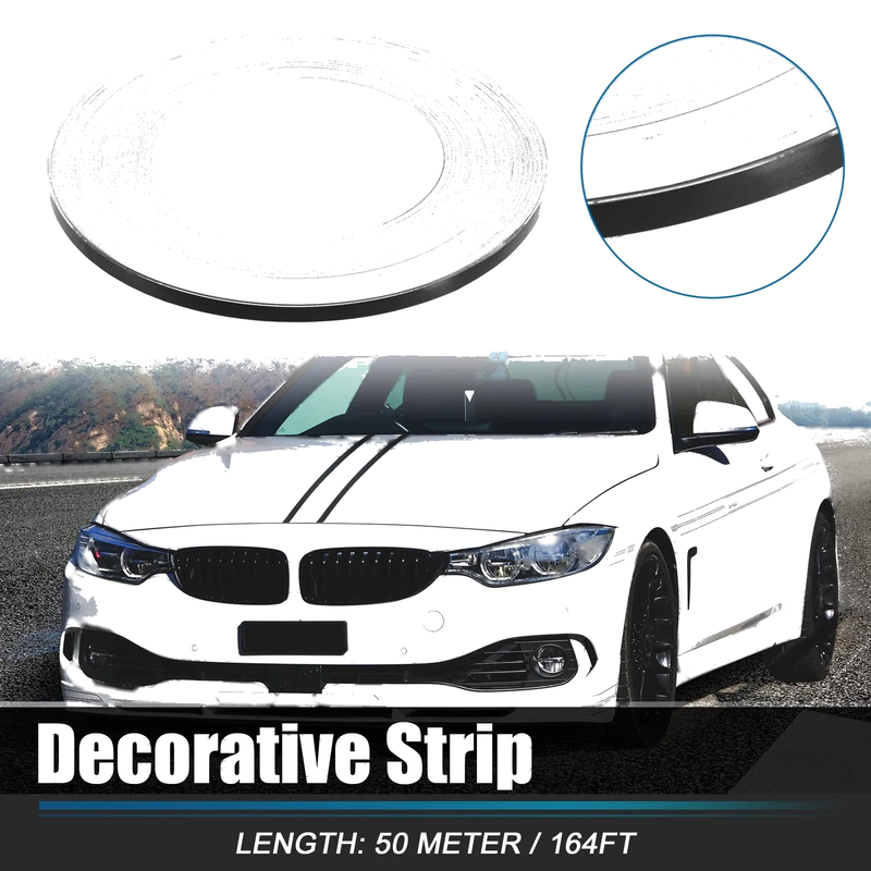 Car / Motorcycle Decorative Strips 0.2" Width 164ft Length