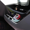 Toyota Corolla 2x Red Alu Middle Console AC Knob Cover Trim (2019–2021)