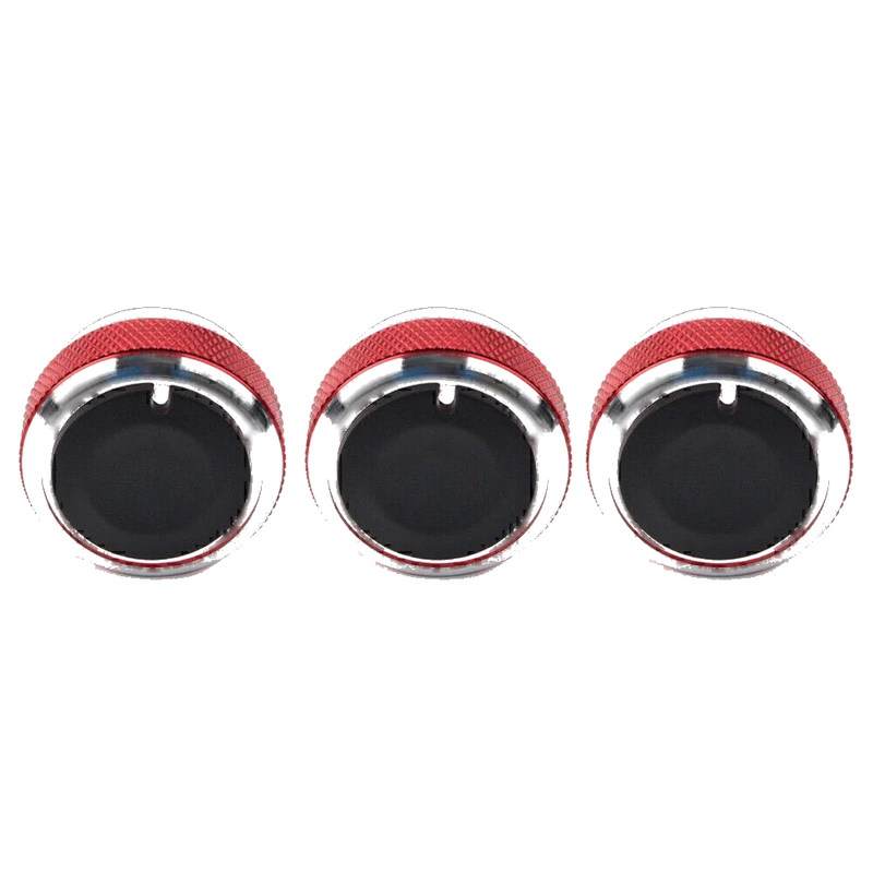 Ford Focus Mondeo C-Max 3 x ABS Air Conditioner Switch Knobs (2005-2018)