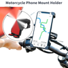 Motorcycle Handlebar Mount Phone Holder 4.7-7.2 Phones PC Red