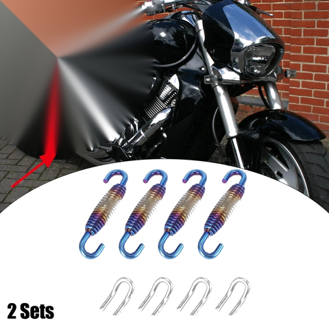Make Model Exhaust Pipe Spring with Hooks 33mm 1.3"