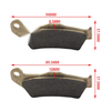 BMW K1200R K1200S K1300GT R Nine T Rear Brake Pads (2003-2019)