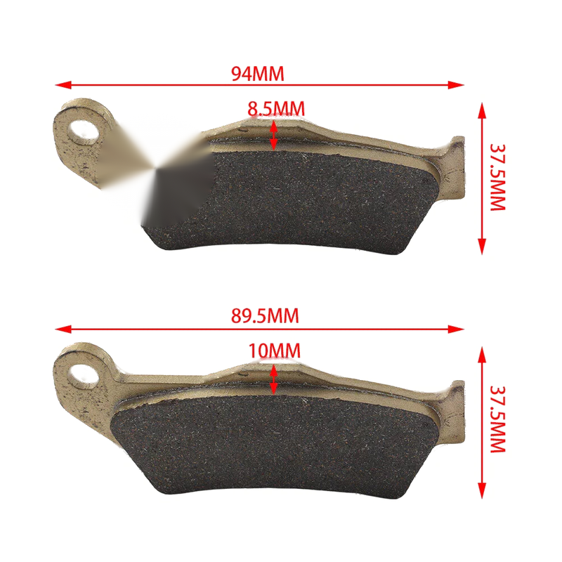 BMW K1200R K1200S K1300GT R Nine T Rear Brake Pads (2003-2019)