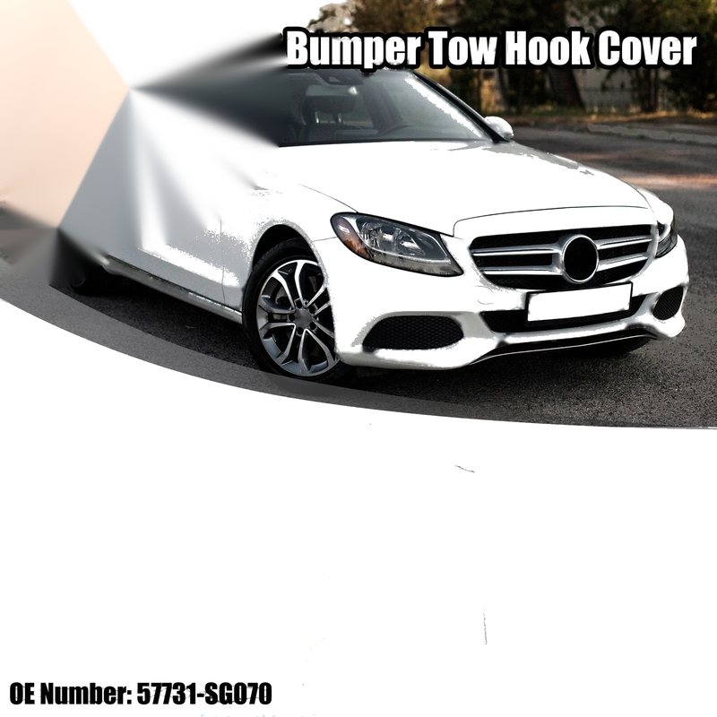 Subaru Forester (2014-2018) White Front Right Tow Hook Cover