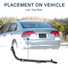 Honda CR-V Left Rear Bumper Retainer Bracket (2015-2016)