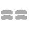 Mazda E2200 E 2.2L R2 Diesel RWD Van Front Disc Brake Pads Set (1984-1997)