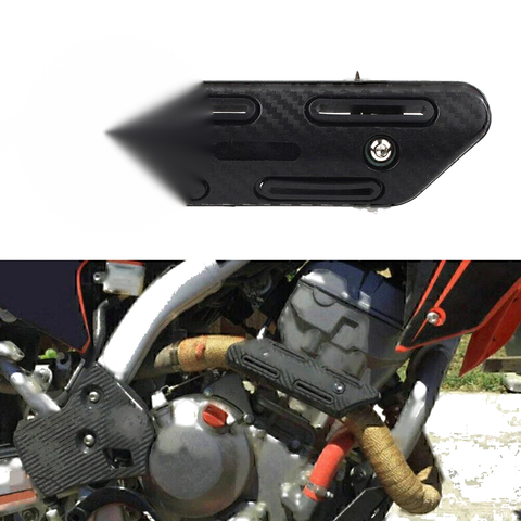 Motorcycle Chrome Exhaust Muffler Pipe Heat Shield Cover (Universal)