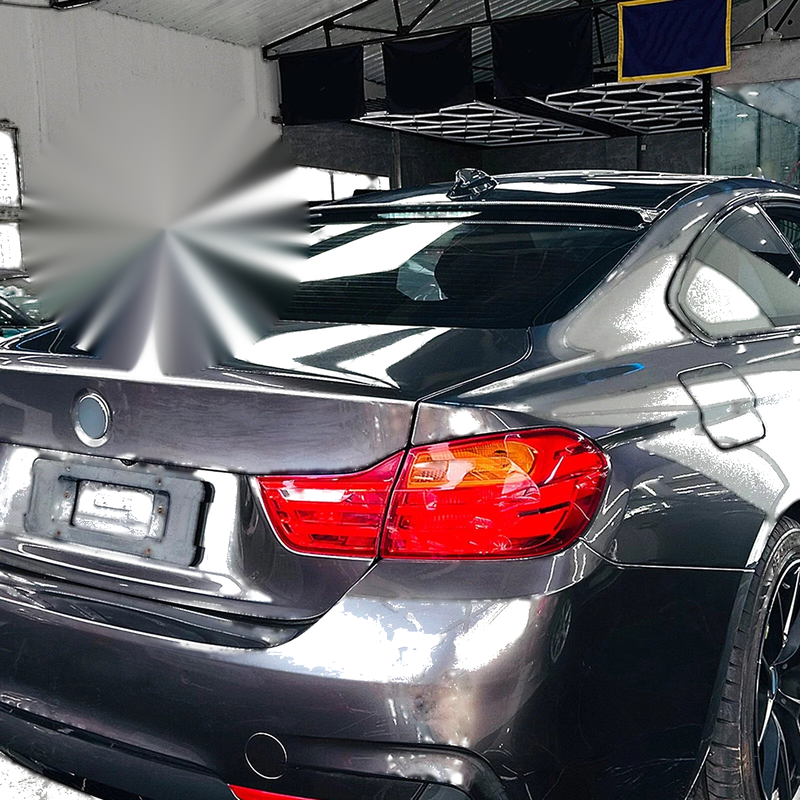 BMW 4 Series F32 Carbon Style Rear Boot Spoiler Lip (2014-2020)