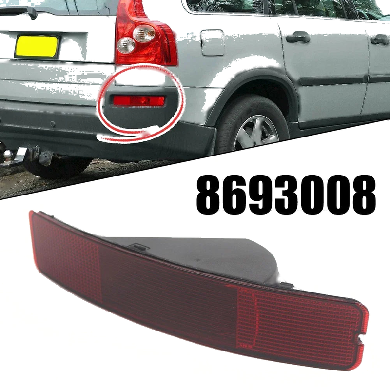 Volvo XC90 Bumper Reflector and Tail Fog Lamp / 2 x / Bumper Reflector and Tail Fog Lamp (2003–2006)