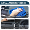 Mercedes Benz S Class W222 2014-2020 Black Dashboard Cover Mat