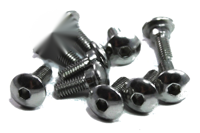 Suzuki GSX-R 10 x M6x16mm Stainless Steel Fork Bolts 4mm Shoulder